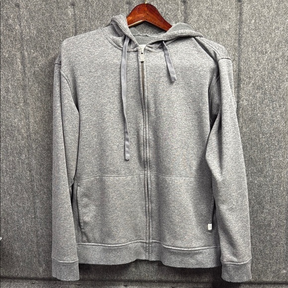 UGG Gray Zip Up Sweater with Soft Fleece UGG Clara French Terry Zip Up Hoodie - Picture 1 of 4
